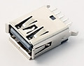 Гнездо  USB A 05-A розетка на плату