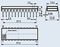 К155КП1  (SN74150)