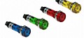 Индикатор ГРАНЕНЫЙ  Ø10.2  220V  желтый  (RWE-205)  REXANT
