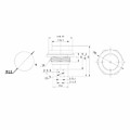 Выключатель-кнопка металл 250V 2А (2с) OFF-(ON) Ø16.2 красная (RWD-306) REXANT
