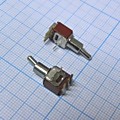 Тумблер MTL-103-2C3 угловой на плату ON-OFF-ON  250V 1.5A