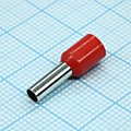 Наконечник кабельный торцевой HE 4009 Red YCD  L=16.5/9мм  4мм²