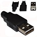 Штекер  USB под пайку