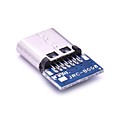 Гнездо  USB типа C P14 (плата 180°)