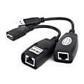 Комплект удлинения USB кабеля витой парой
