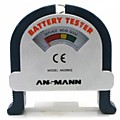 Тестер ANSMANN 4000001 Battery tester Для дисковых элем. пит., цилиндрич. (AAA, AA, C, D) и типа "Кр