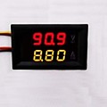 Прибор амперметр LCD 0-100VDC  0-9.99А (с шунтом)