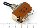 Тумблер П2Т-1, 6C,  ON-OFF-ON  250VAC  6A