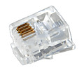 Разъем телефонный UTP, RJ-14 (6P4C), CAT 3 PROconnect