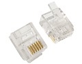 Разъем телефонный UTP, RJ-12 (6P6C), CAT 3 REXANT